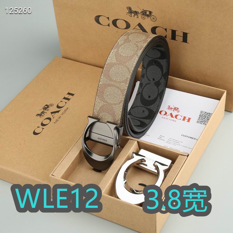 Coach belt 38mmX95-125cm XH03
